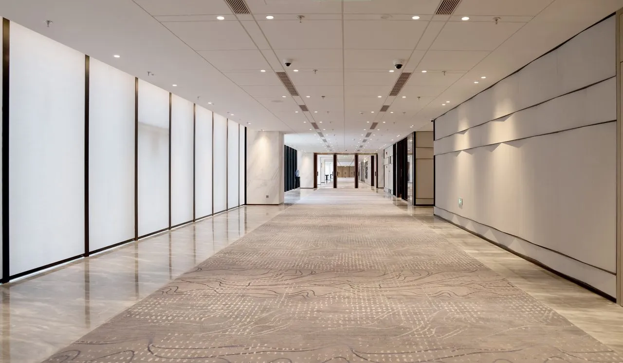 Luxora motorized roller shade in solar fabric with smart-home scene control