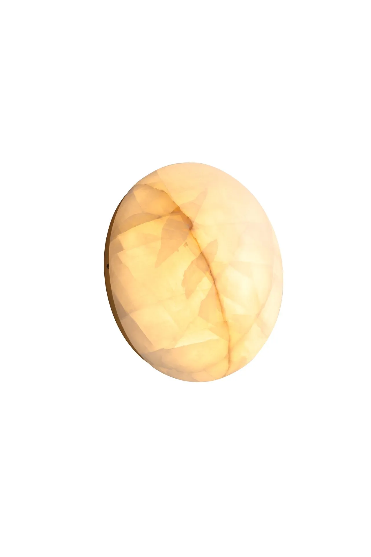 Luxora Calista brass-and-frosted-glass wall sconce for bedside and hallway